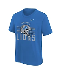 Nike Boys' and Girls' 4-16 Detroit Lions Team Issue Graphic Crewneck T-Shirt