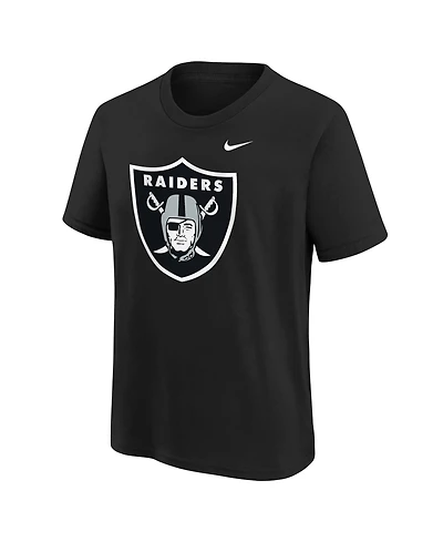 Nike Boys' and Girls' Las Vegas Raiders Crewneck Screen Print T-Shirt