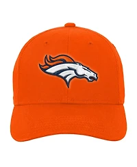 Outerstuff Big Boys and Girls Denver Broncos Curved-Bill High-Crown Snapback Hat
