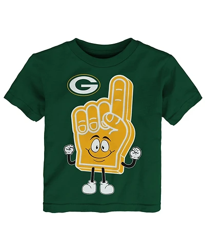 Outerstuff Baby Boys' and Girls' Green Bay Packers Handyman Graphic T-Shirt