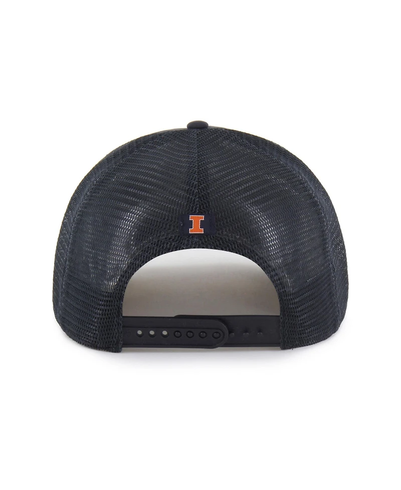 '47 Brand Men's and Women's Navy Illinois Fighting Illini brrr° Condor Mesh Hitch Adjustable Hat