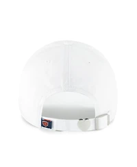 '47 Brand Women's White Chicago Bears Trendy Script Clean Up Adjustable Hat