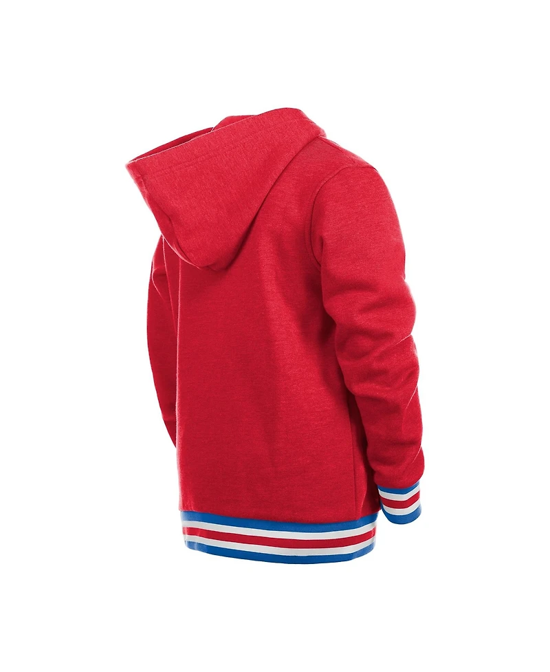 New Era Boys' and Girls' Philadelphia Phillies Fleece-Lined Kangaroo Pocket Pullover Hoodie