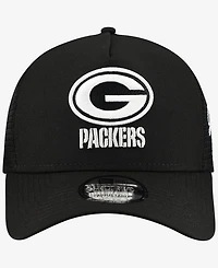 New Era Men's Green Bay Packers 9FORTY A-Frame High-Crown Adjustable Cap