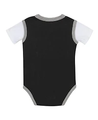 Outerstuff Baby Boys and Girls' Philadelphia Eagles Jersey Bodysuit Pants Set