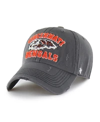 '47 Brand Men's Charcoal Cincinnati Bengals Seymoore Clean Up Adjustable Hat