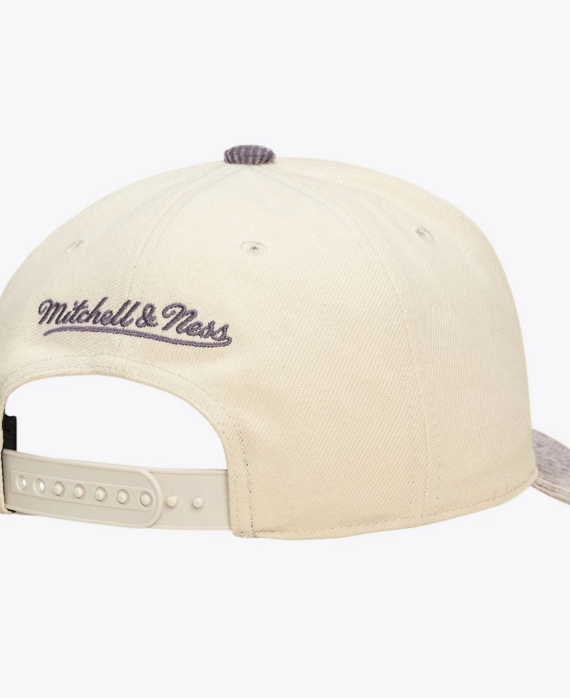 Mitchell & Ness Men's and Women's Los Angeles Lakers Faded Pro Snapback Hat