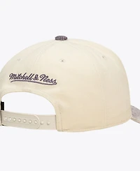 Mitchell & Ness Men's and Women's Los Angeles Lakers Faded Pro Snapback Hat