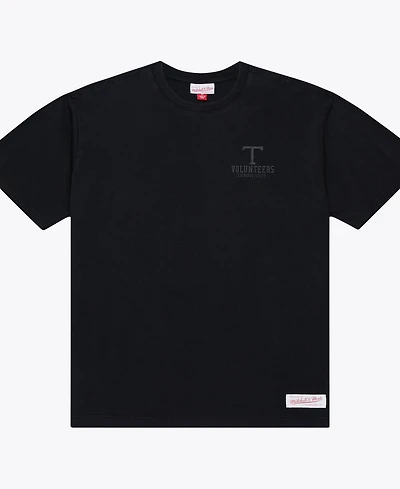 Mitchell & Ness Men's Black Tennessee Volunteers Monochrome Icon T-Shirt