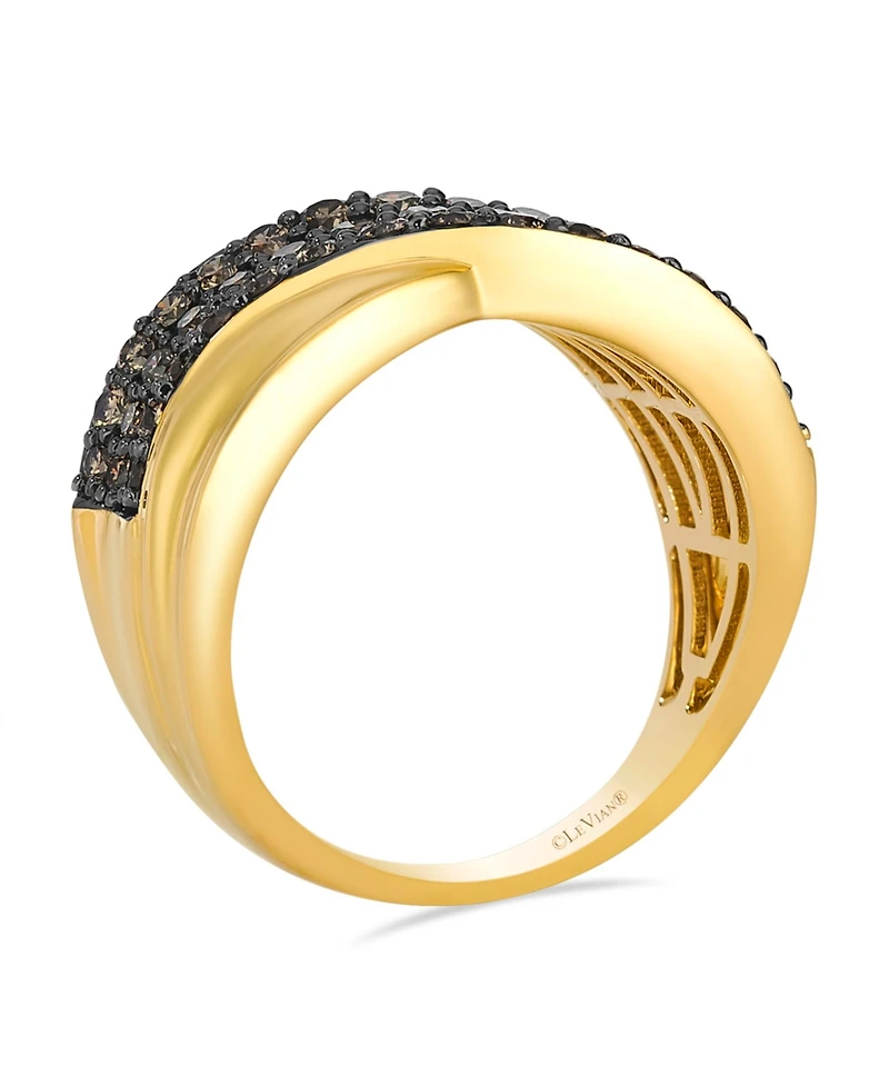 Le Vian Chocolate Diamond (0.94 ct. t.w.) Ring in 14k Honey Gold