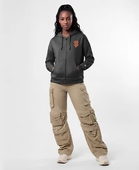 Champion Women's San Francisco Giants Powerblend Full-Zip Hooded Fleece Hoodie