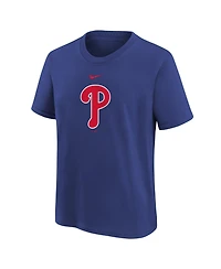 Nike Boys' and Girls' 4-20 Philadelphia Phillies Large Logo Cotton T-Shirt