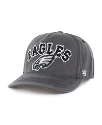 '47 Brand Men's Charcoal Philadelphia Eagles Calderwood Well Worn Hitch Adjustable Hat