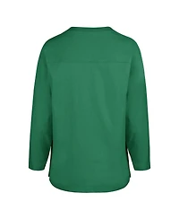 '47 Brand Women's Philadelphia Eagles Game Nod Crewneck Long-Sleeve T-Shirt