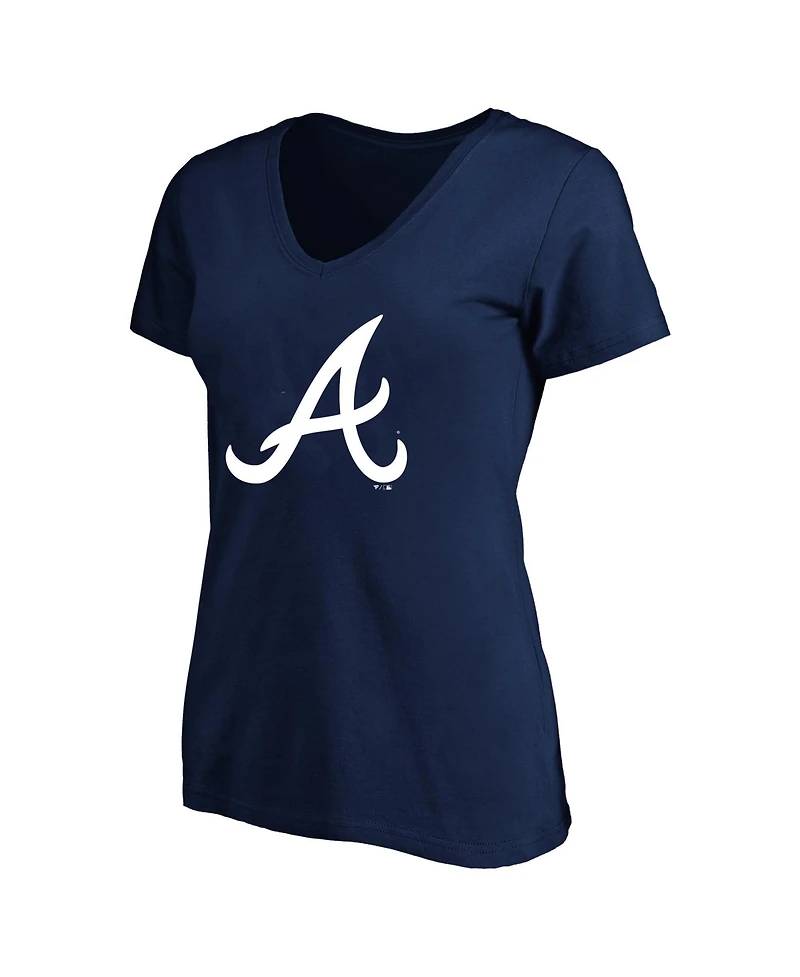 Fanatics Plus Ronald Acuna Jr. Atlanta Braves V-Neck Short-Sleeve T-Shirt