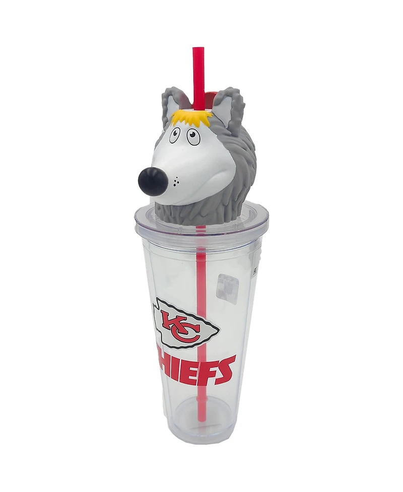 Pegasus Kansas City Chiefs Mascot Lid 24oz. Sipper Cup