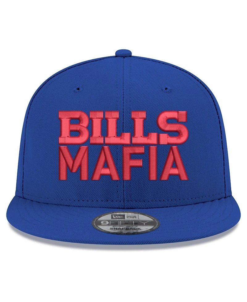New Era Men's Royal Buffalo Bills Mafia 9FIFTY Snapback Hat
