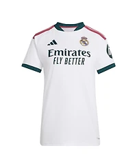 Adidas Women's Vini Jr. White Real Madrid 2026/27 Home Replica Jersey