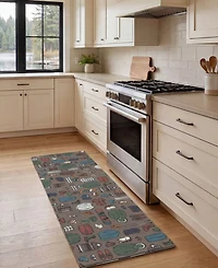 Eddie Bauer Winter Sportswear Non-Slip Kitchen Mat