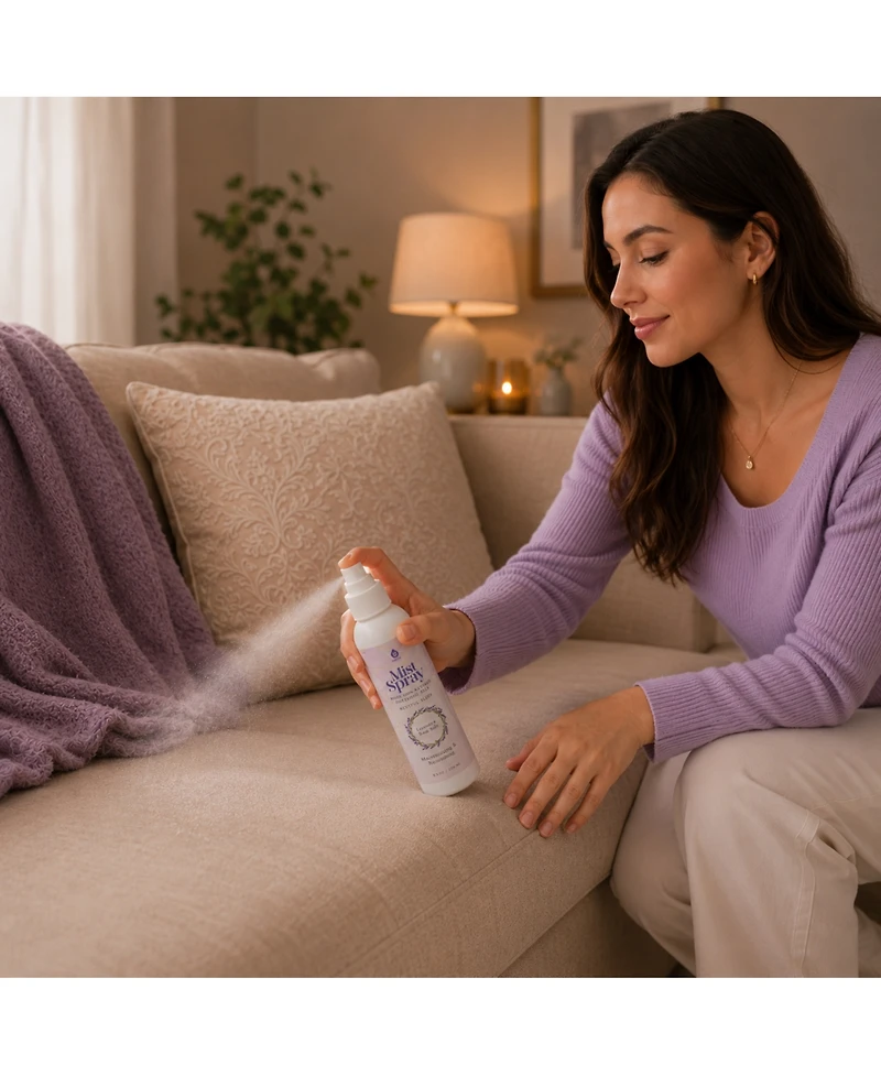 Pursonic Aromatherapy Mood & Ambiance Bundle: Essential Oils + Mist Spray for Stress Relief & Skin Harmony
