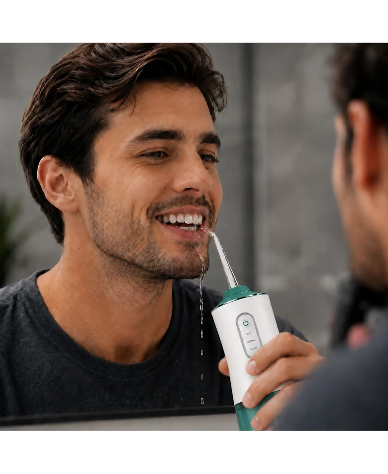 Usb Rechargeable Water Flosser Helps Remove Plaque & Dilute Harmful Toxins