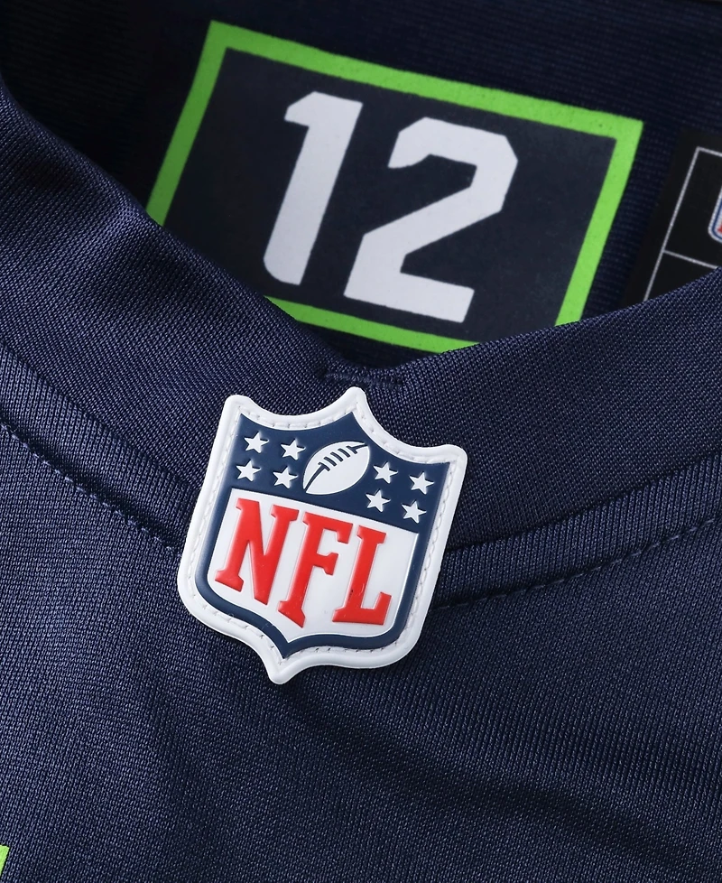 Men's Nike Jaxon Smith-Njigba College Navy Seattle Seahawks 2023 Nfl Draft First Round Pick Game Jersey