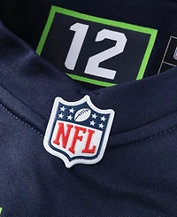 Men's Nike Jaxon Smith-Njigba College Navy Seattle Seahawks 2023 Nfl Draft First Round Pick Game Jersey