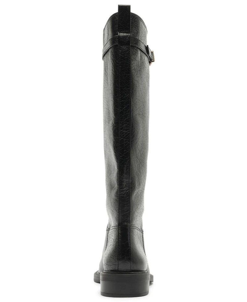 Schutz Women's Bianca Round Toe Tall Dress Boots