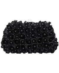 Nina Paloma All Over Imitation Pearl Small Clutch Handbag