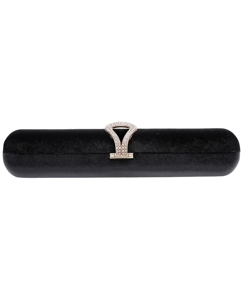 Nina Rumi Slim Minaudiere Small Clutch Handbag