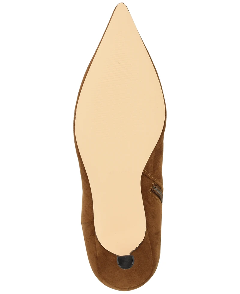 Nine West Women's Sawyor Tall Slouch Kitten Heel Dress Boots