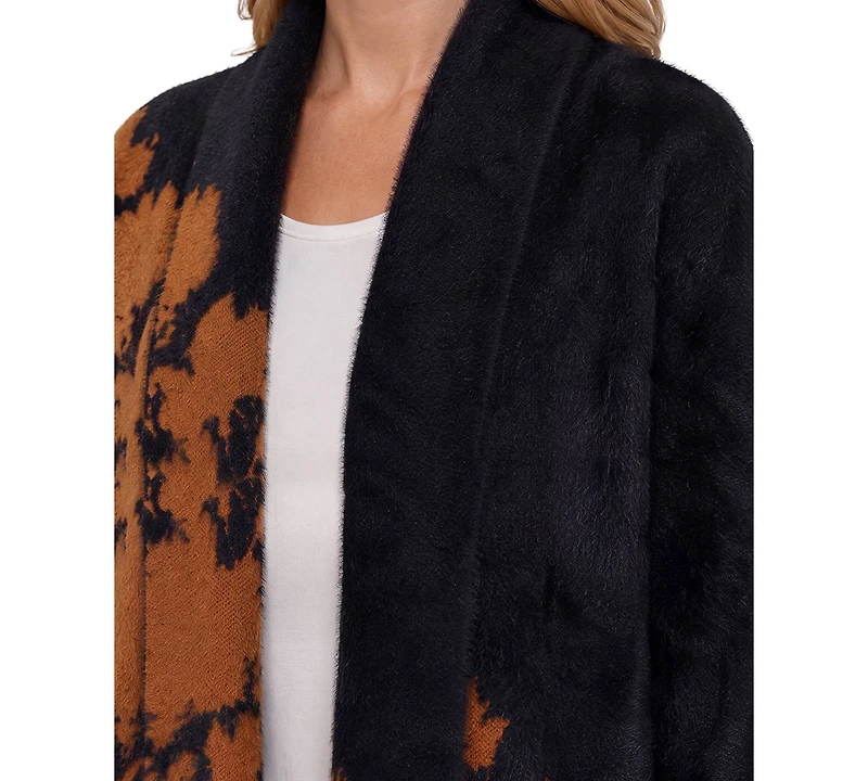 Liverpool Los Angeles Women's Oversized Shawl-Collar Cardigan