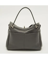Pre-Owned Balenciaga Rodeo Mini Leather Top Handle Satchel Bag
