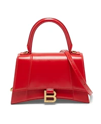 Pre-Owned Balenciaga Women's Hourglass Small Leather Top Handle Bag