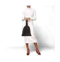 Pre-Owned Bottega Veneta Women's Bv Twist Intrecciato Leather Clutch