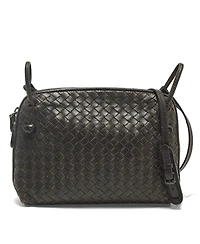 Pre-Owned Bottega Veneta Nodini Intrecciato Leather Crossbody Bag