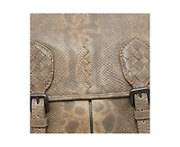 Pre-Owned Bottega Veneta Women's Gardena Karung Leather Messenger Bag