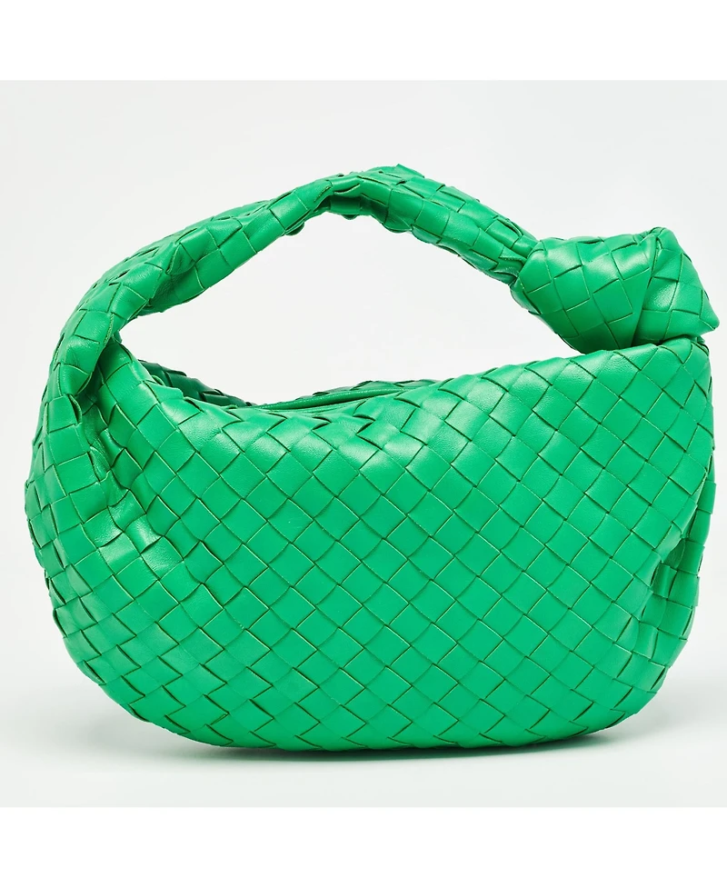 Pre-Owned Bottega Veneta Teen Jodie Intrecciato Leather Hobo Bag