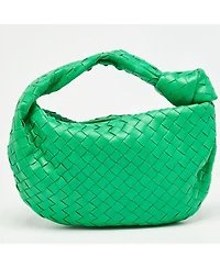 Pre-Owned Bottega Veneta Teen Jodie Intrecciato Leather Hobo Bag