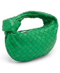 Pre-Owned Bottega Veneta Women's Mini Jodie Intrecciato Leather Hobo Bag