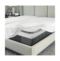 Cariloha Luxurious Signature Jersey Mattress Protector 100% Waterproof | 5 Sides of Protection