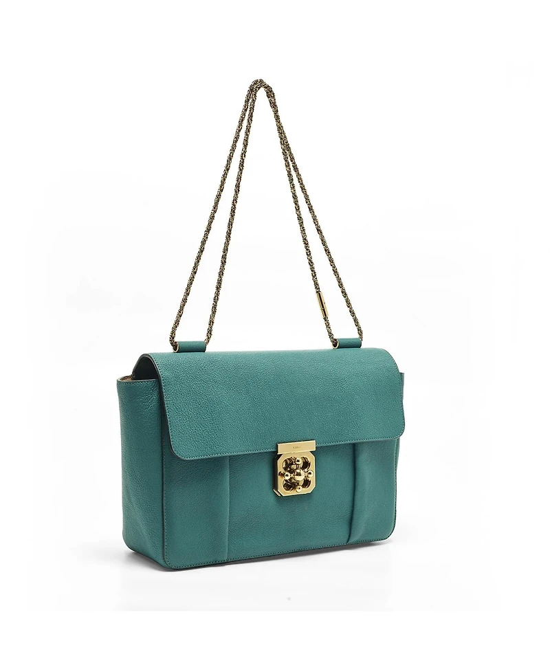 Pre-Owned Chloe Women's Elsie Large Leather Shoulder Bag