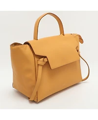 Pre-Owned Celine Women's Belt Bag Leather Top Handle Satchel