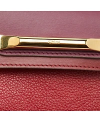 Pre-Owned Chloe Women's Clare Mini Two-Tone Leather Crossbody Bag