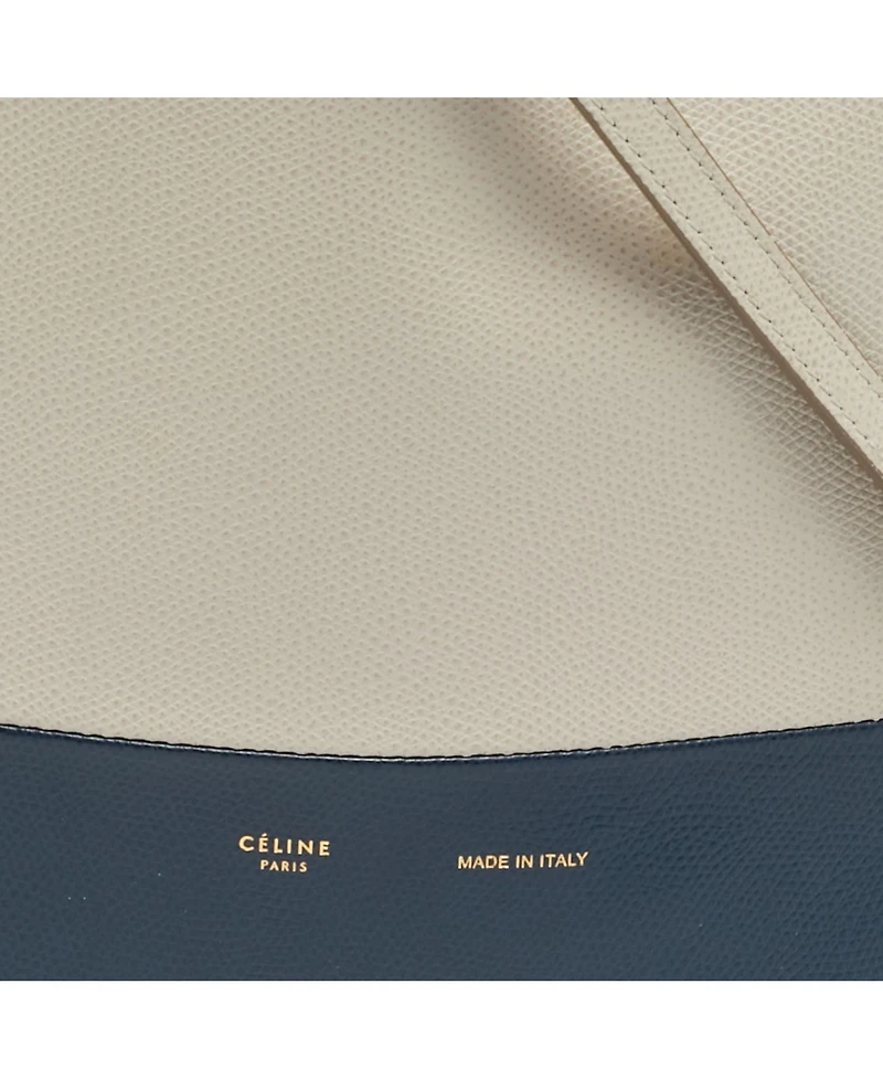 Pre-Owned Celine Women's Small Vertical Cabas Color-Block Leather Tote