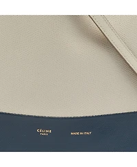 Pre-Owned Celine Women's Small Vertical Cabas Color-Block Leather Tote