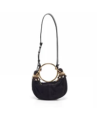 Pre-Owned Chloe Women's Bracelet Mini Suede Hobo Bag