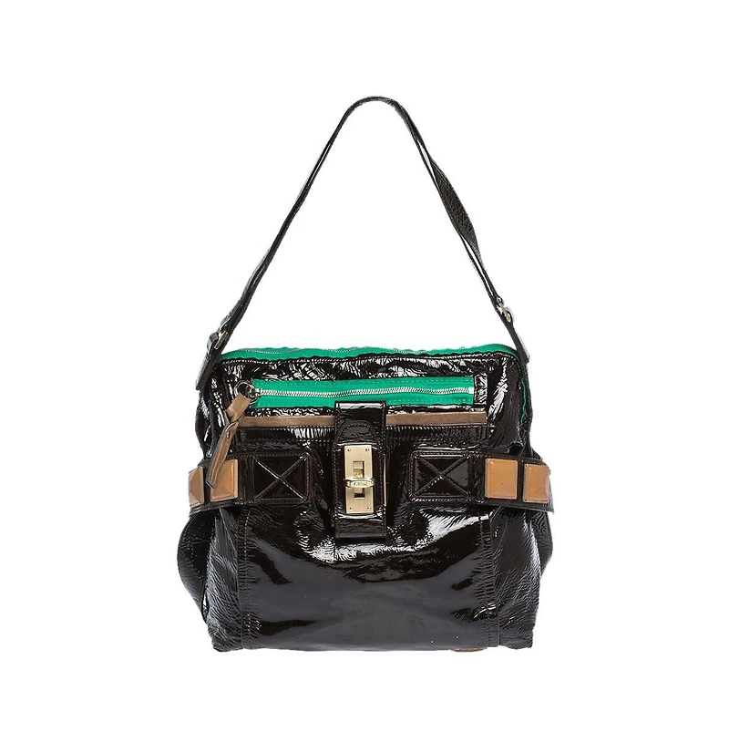 Pre-Owned Chloe Women's Patent Leather Shoulder Bag