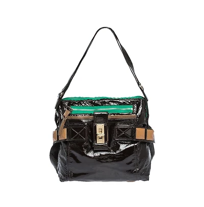 Pre-Owned Chloe Women's Patent Leather Shoulder Bag