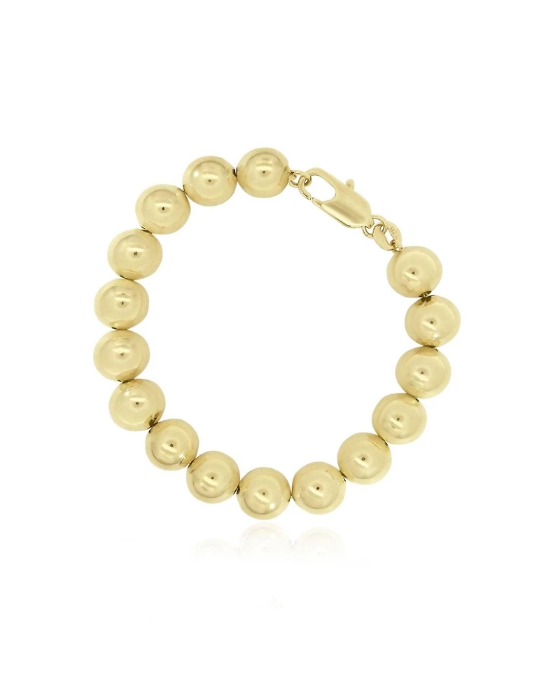 The Lovery Jumbo Ball Bead Bracelet 18K Gold Filled Over Brass
